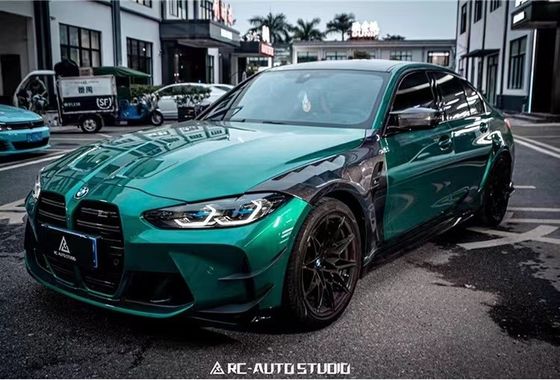 Dla BMW M3 M4 G80 G82 Fender z włókna węglowego M3 M4 G80 G82 Uaktualniony Fender z włókna węglowego AE