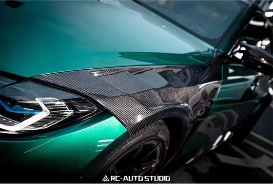Dla BMW M3 M4 G80 G82 Fender z włókna węglowego M3 M4 G80 G82 Uaktualniony Fender z włókna węglowego AE