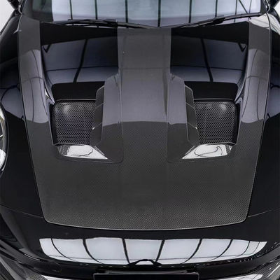 Niebieski Porsche Body Kit 992 GT3RS Style suchy kapelusz z włókna węglowego