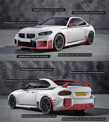 Dla BMW M2 G87 Zestaw nadwozia z włókna węglowego