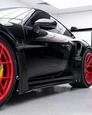 146cm 2020 Porsche 992 Body Kit Front Lip Diffuser Spoiler Hood Body Kit OEM