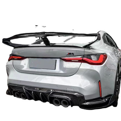 Dla BMW serii 4 G80 G82 M3 M4 Spoiler z włókna węglowego G80 G82 M3 M4 Zmodernizowane skrzydło spoiler w stylu GTR