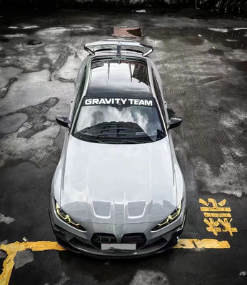 Dla BMW serii 4 G80 G82 M3 M4 Spoiler z włókna węglowego G80 G82 M3 M4 Zmodernizowane skrzydło spoiler w stylu GTR