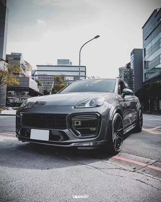 Cayenne Porsche Body Kit Suche Carbon Fiber MTR Style Front Lip Diffuser