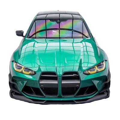 Do BMW G80 G82 M3 M4 Zestaw nadwozia z włókna węglowego G80 G82 M3 M4 Modernizowany styl AE Front Lip Diffuser Spoiler Side Skirt Body