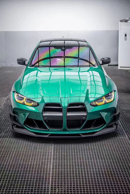 Do BMW G80 G82 M3 M4 Zestaw nadwozia z włókna węglowego G80 G82 M3 M4 Modernizowany styl AE Front Lip Diffuser Spoiler Side Skirt Body