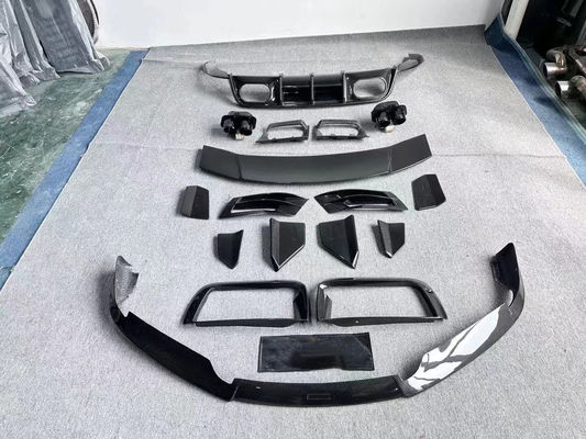 Naprawa Porsche 992 Body Kit BS Style Turbo Widebody Diffuser Spoiler Suche Carbon Fiber