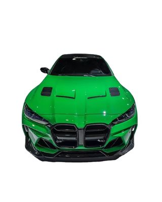 Dla BMW M3 M4 Zestaw nadwozia z włókna węglowego G80 G82M3 M4 Aktualizowany VORS Style Węglowy przedni zderzak