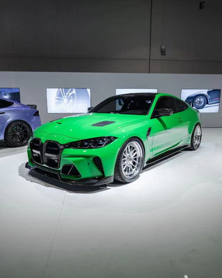 Dla BMW M3 M4 Zestaw nadwozia z włókna węglowego G80 G82M3 M4 Aktualizowany VORS Style Węglowy przedni zderzak