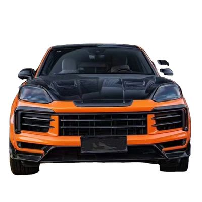 Porsche Cayenne Widebody Body Kit MSY Style Front Lip Diffuser Spoiler
