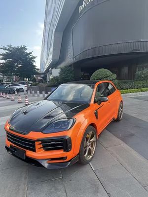 Porsche Cayenne Widebody Body Kit MSY Style Front Lip Diffuser Spoiler