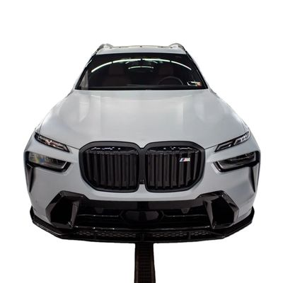 Do BMW X7 Zestaw nadwozia z włókna węglowego Zestaw nadwozia z włókna węglowego przedni dyfuzor warg spoiler kapelusz boczny spódnica szeroka