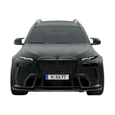 Do BMW X7 Zestaw nadwozia z włókna węglowego Zestaw nadwozia z włókna węglowego przedni dyfuzor warg spoiler kapelusz boczny spódnica szeroka