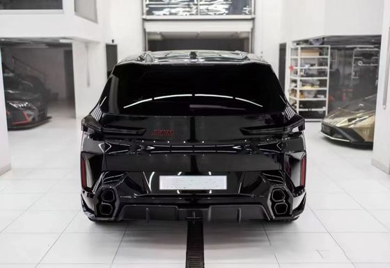 Do BMW XM Carbon Fiber Widebody Kit XM Upgrades RNG-style Carbon Fiber Front Lip Diffuser Rower Arch Spoiler Hood Wide Body