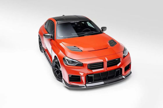 Do BMW M2 Zestaw nadwozia z włókna węglowego M2 Uaktualniona spódnica z włókna węglowego w stylu Vors