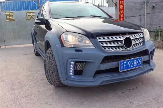 WALD Style Wide Bodyki dla Mercedes W164 ML300 ML350 ML400 ML500 ML63 Body Kit Przednia i tylna spódnica z tylnym zderzakiem