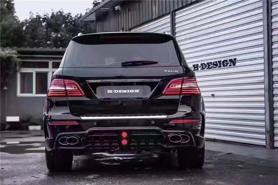 WALD Style Body Kit dla Mercedesa W166 ML350 ML400 ML63 Body Kit Front and Rear Bumper Wide Bodyki