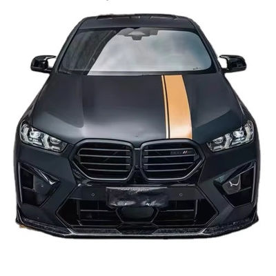 Do BMW X5M X6M Zestaw nadwozia z włókna węglowego X5M X6M Węglowodanowy przedni dyfuzor warg spoiler boczny