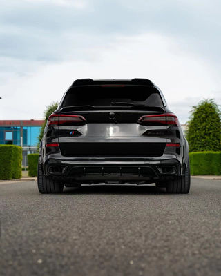 Do BMW X5 G05 F95 Carbon Fiber Widebody Kit X5 G05 F95 Carbon Fiber Front Lip Diffuser Spoiler Wide Body Kit