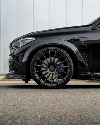 Do BMW X5 G05 F95 Carbon Fiber Widebody Kit X5 G05 F95 Carbon Fiber Front Lip Diffuser Spoiler Wide Body Kit