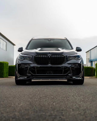 Do BMW X5 G05 F95 Carbon Fiber Widebody Kit X5 G05 F95 Carbon Fiber Front Lip Diffuser Spoiler Wide Body Kit