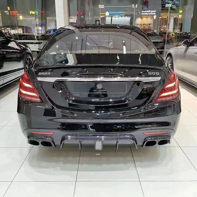 BRASS Tyle Front Shovel Rear Diffuser dla Mercedes-Benz W222 AMG S63 S65 S63 S65 Carbon Fiber Body Kit