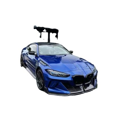 4 Coupe Bmw M3 Body Kit Blue Zastąpić Front GEEX Style Front Bumper Fender