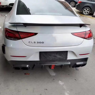Sprzedaż w latach 2018-2022 dla Mercedes CLS300 CLS350 W257 Zestaw nadwozia z włókna węglowego CLS Węglowodanowy przedni skop spoiler tylny dyfuzor