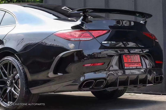 Sprzedaż w latach 2018-2022 dla Mercedes CLS300 CLS350 W257 Zestaw nadwozia z włókna węglowego CLS Węglowodanowy przedni skop spoiler tylny dyfuzor