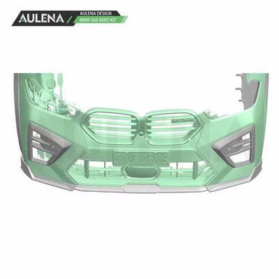 SUV Bmw X6 Body Kit Włókno węglowe X6M Front Bumper Lip Splitter Spoiler Side