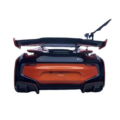 I8 BMW Body Kit Car 2018 - 2019 Spoiler z włókna węglowego Front Bumper Spoiler Wing