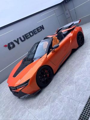 I8 BMW Body Kit Car 2018 - 2019 Spoiler z włókna węglowego Front Bumper Spoiler Wing