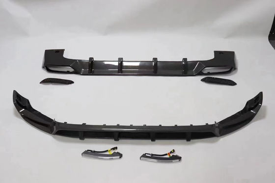 Wysokiej jakości włókno węglowe W464 G500 G63 Body Kit W464 Upgrade Topcar Style Front Shovel Rear Lip Spoiler