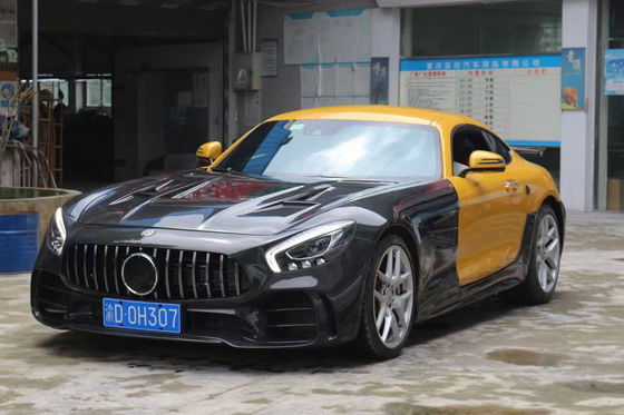 Części samochodowe dla Mercedes-Benz AMG GT GTC GTS Body Kit AMG GT GTC GTS Zmodernizowany GTR-style Front and Rear Bumper Spoiler Body Kit