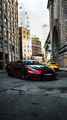 Hot 2022 Produkty GTR R35wide Bodyki Body Kit dla Nissana GTR R35 Przedni i tylny zderzak spoiler