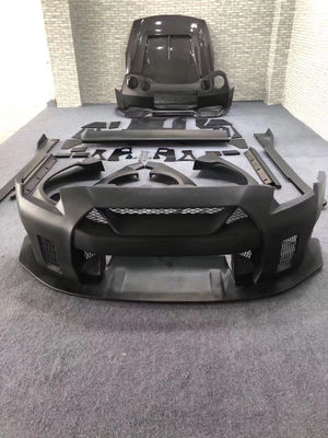 Hot 2022 Produkty GTR R35wide Bodyki Body Kit dla Nissana GTR R35 Przedni i tylny zderzak spoiler
