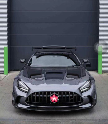 Części samochodowe dla Mercedes AMG GT GTC GTS Body Kit AMG GT Zmodernizowana Czarna Seria Style Front and Rear Bumper Spoiler Hood Body Kit
