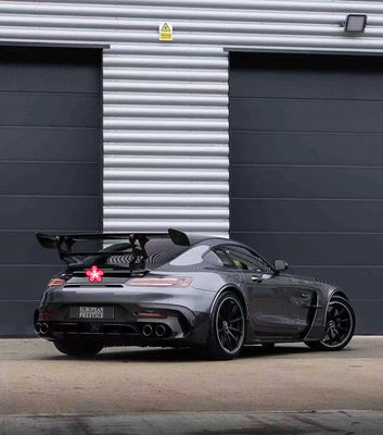 Części samochodowe dla Mercedes AMG GT GTC GTS Body Kit AMG GT Zmodernizowana Czarna Seria Style Front and Rear Bumper Spoiler Hood Body Kit