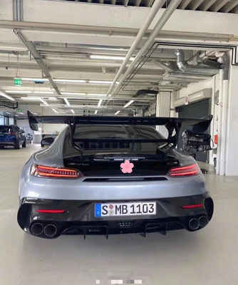 Części samochodowe dla Mercedes AMG GT GTC GTS Body Kit AMG GT Zmodernizowana Czarna Seria Style Front and Rear Bumper Spoiler Hood Body Kit