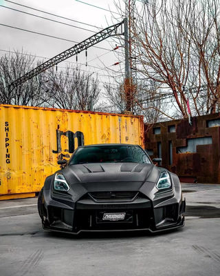 2022 Hot New Products GTR R35 Wide Bodyki Body Kit dla Nissana GTR R35 Wide Bodyki Przednia i tylna