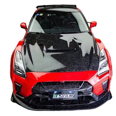 Do Nissan GTR Body Kit GTR R35 Uaktualnia VARIS-style Carbon Fiber Front and Rear Bumper Spoiler Body Kit