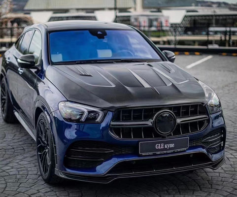 Nowy produkt Kapucha z włókna węglowego dla Mercedes GLE Coupe GLE Kapucha silnika z włókna węglowego Kapucha wnętrza silnika