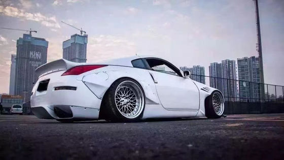 350Z Nissan Body Kit Włókno z żywicy tylny zderzak, dyfuzor samochodowy, przedni spoiler, spódnica.