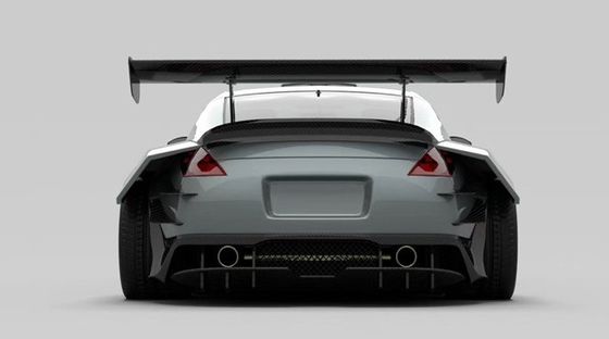 Air Knife FRP Nissan 350z Wide Body Kit Side Skirts OEM Front And Rear Bumper