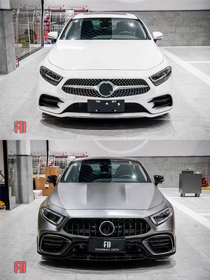 Dla Mercedes CLS300 CLS350 W257 Body Kit CLS300 CLS350 Zmodernizowane przednie i tylne zderzaki w stylu GT63S
