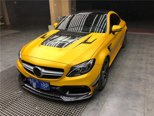 Pokrywka z włókna węglowego dla Benz C63 Coupé Materiał z włókien węglowych C63 Kapulet z włókien węglowych Kapulet silnika