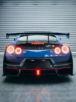 2024 Nissan GTR body kit zamiana Nismo styl spoiler przedni tylny kaptur