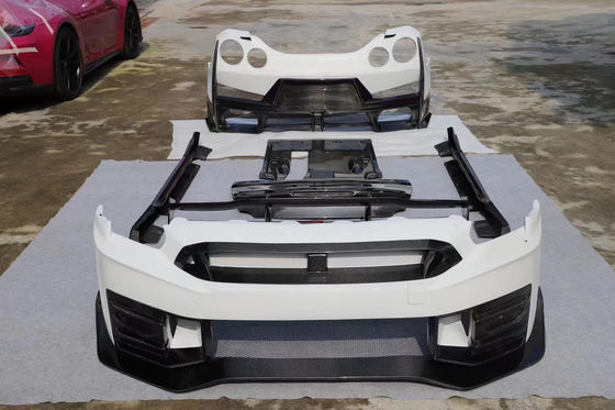 2024 Nissan GTR body kit zamiana Nismo styl spoiler przedni tylny kaptur
