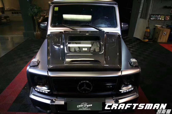 W przypadku Benz klasy G W463 W464 Kapuczka z włókna węglowego G500G55G63G350 IMP Przejrzystość stylu maszyny