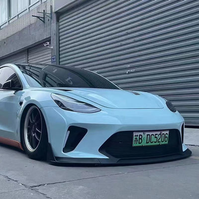 Nowy produkt Model 3 Body Kit Model 3 Przednie i tylne zderzaki 2019-2022 Włókno żywicowe